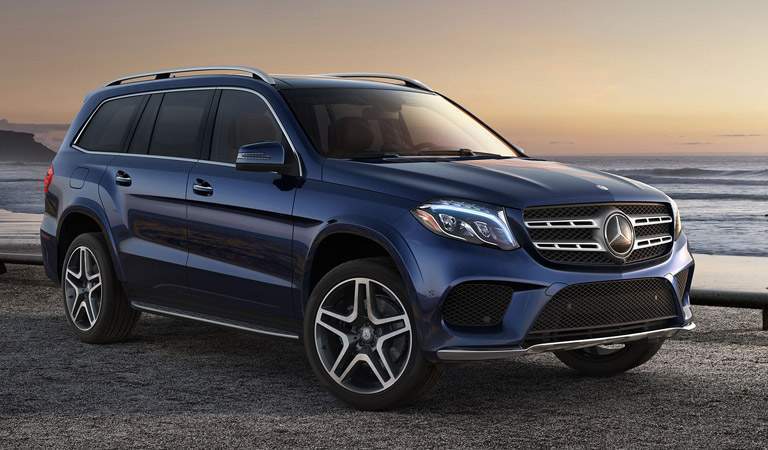 2017 Mercedes-Benz GLS in Blue