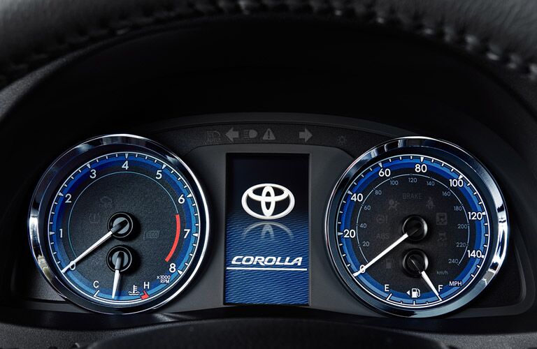 2017 Toyota Corolla Speedometer