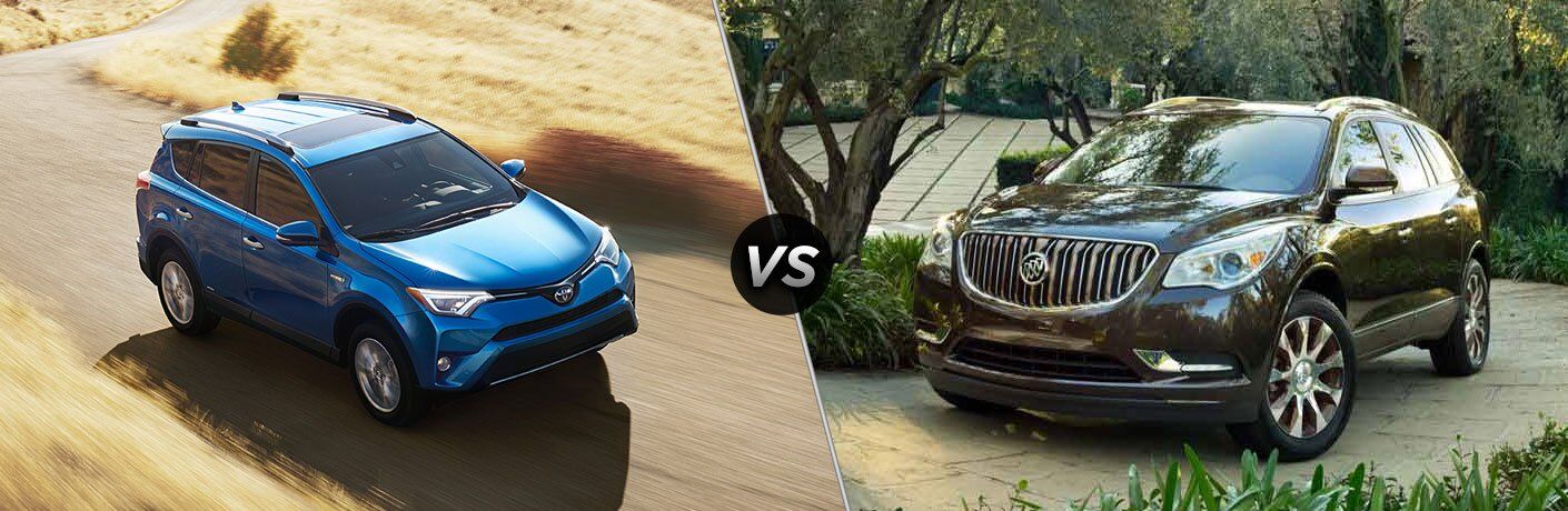 2017 Toyota RAV4 vs 2017 Buick Enclave