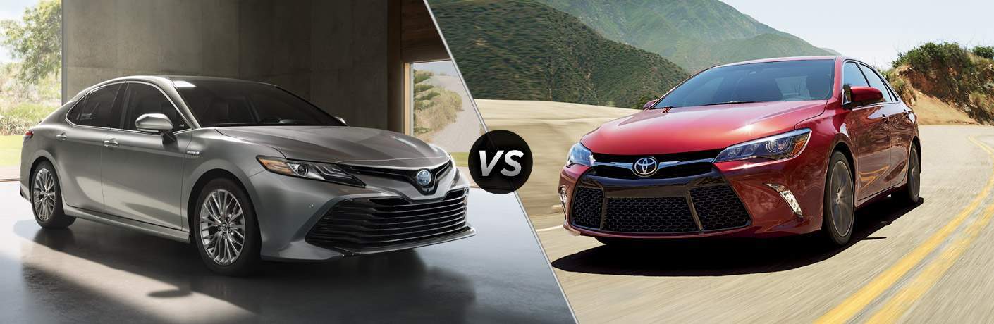 2018 Toyota Camry vs 2017 Toyota Camry