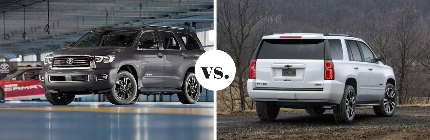 2018 Toyota Sequoia vs 2018 Chevrolet Tahoe
