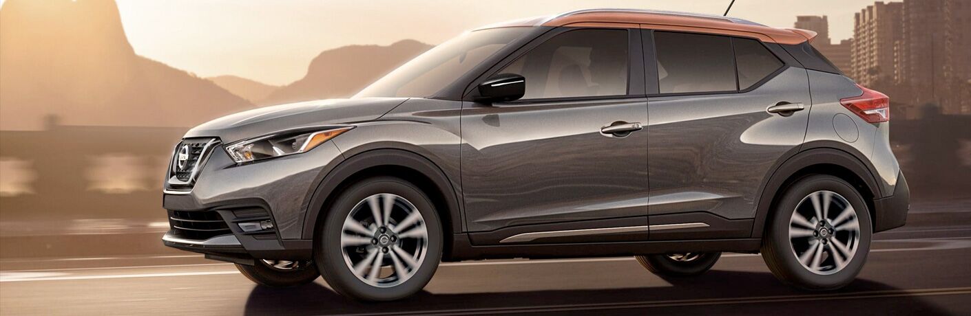2019 Nissan Kicks by city skyline