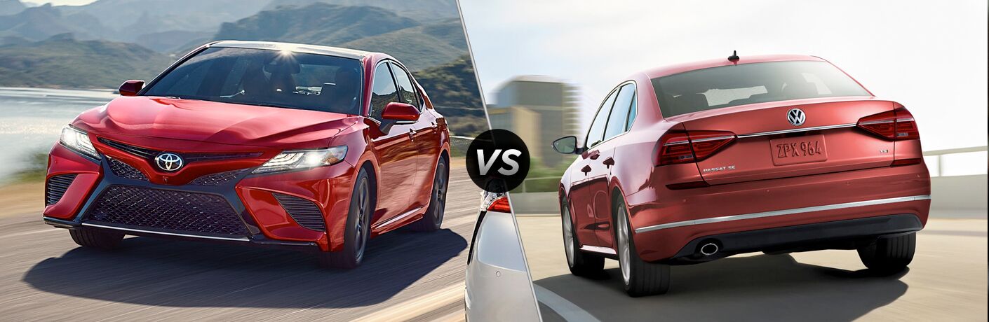 2019 Toyota Camry vs 2018 Volkswagen Passat