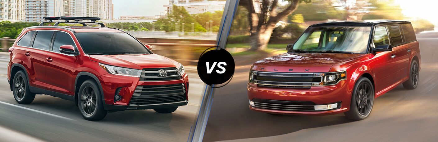 2019 Toyota Highlander vs 2019 Ford Flex