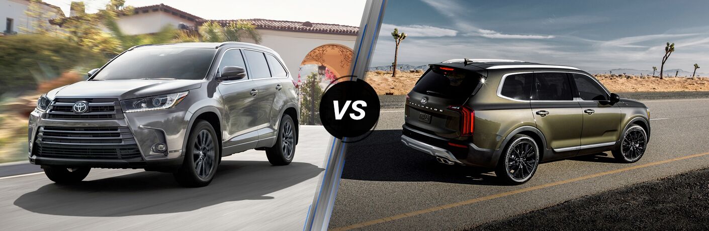 2019 Toyota Highlander vs 2020 Kia Telluride