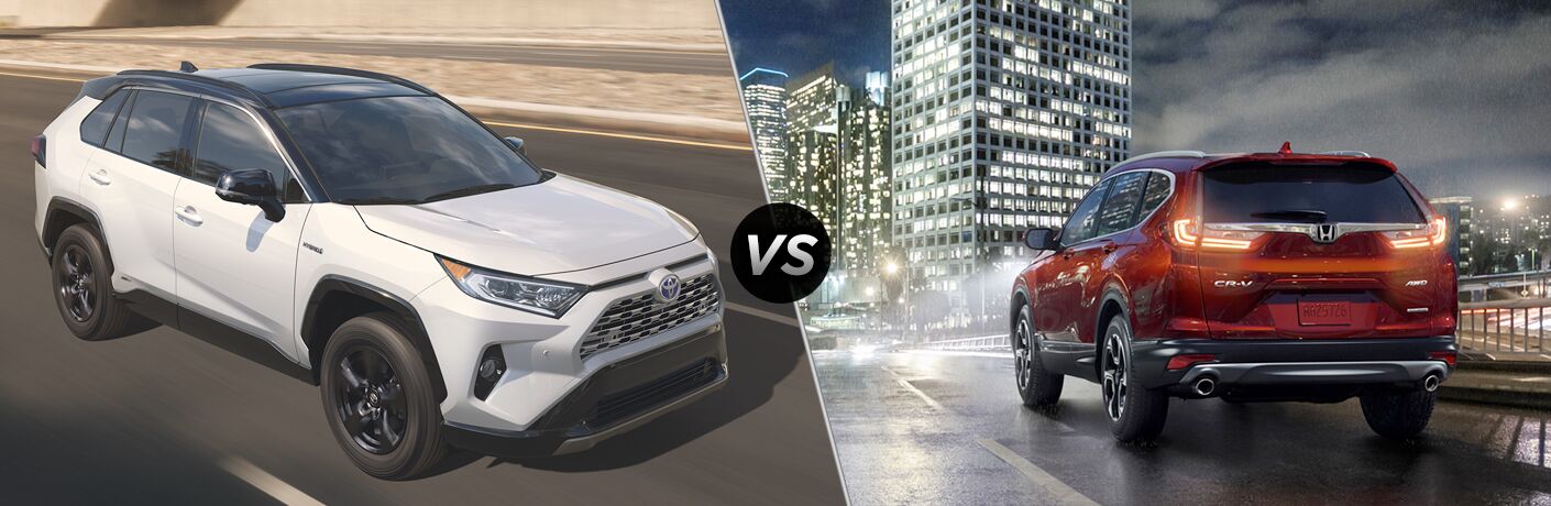 2019 Toyota RAV4 vs 2019 Honda CR-V