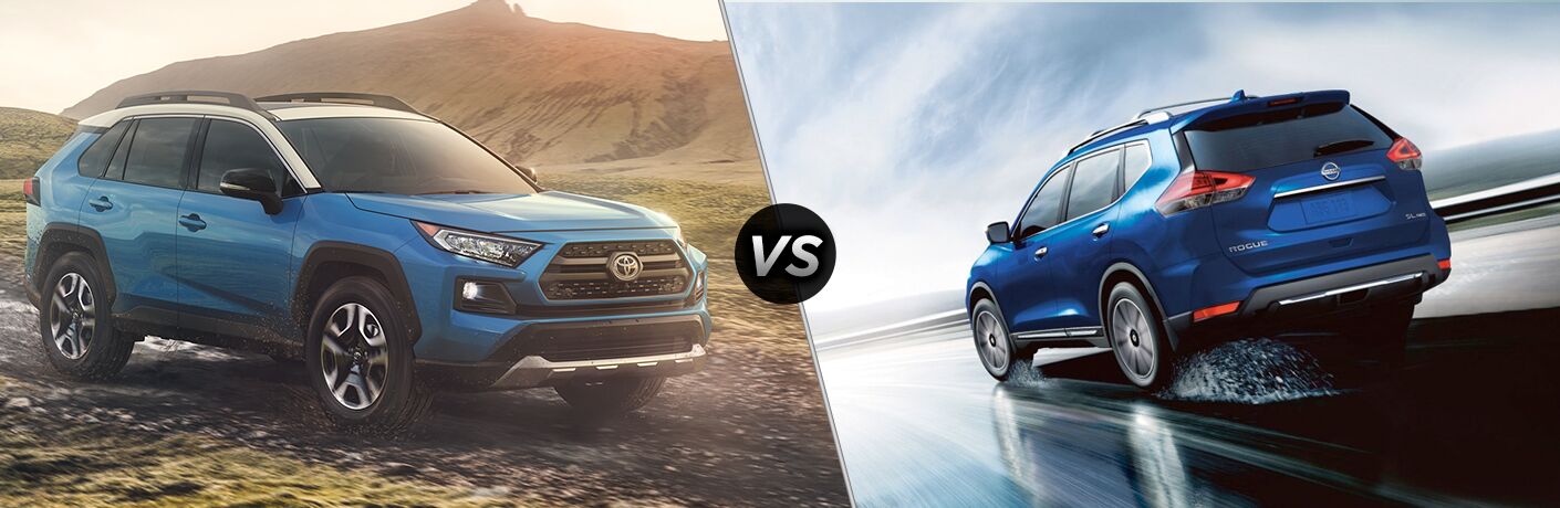 2019 Toyota RAV4 vs 2019 Nissan Rogue
