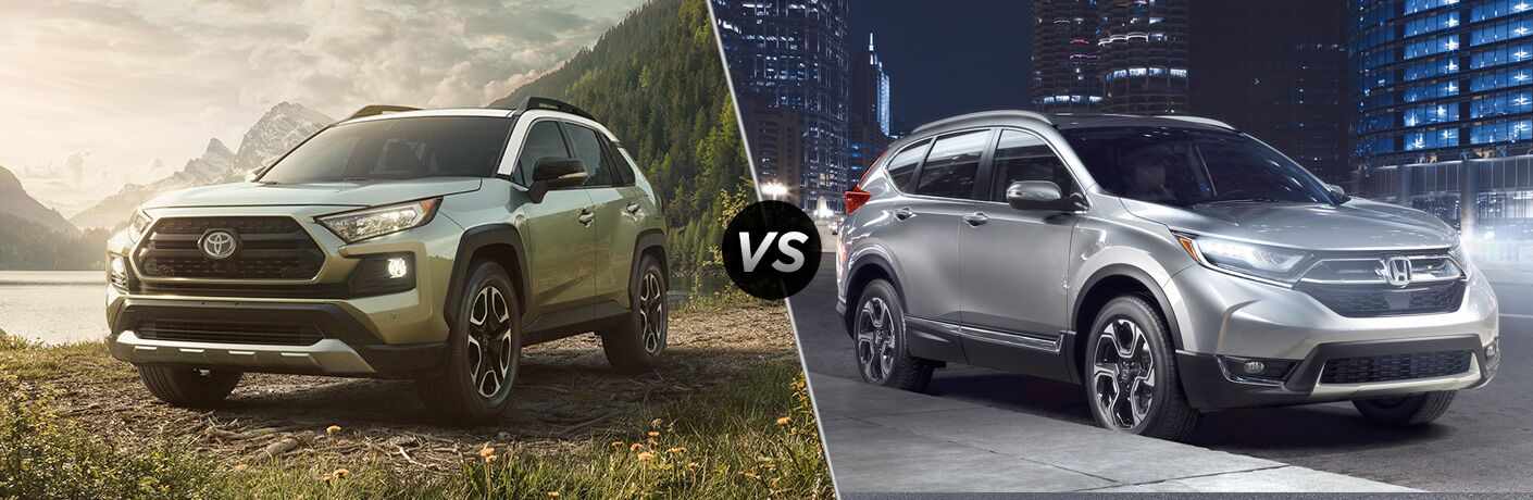 2019 Toyota RAV4 vs 2019 Honda CR-V