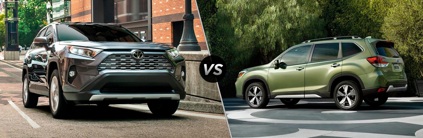 2019 Toyota RAV4 vs 2019 Subaru Forester