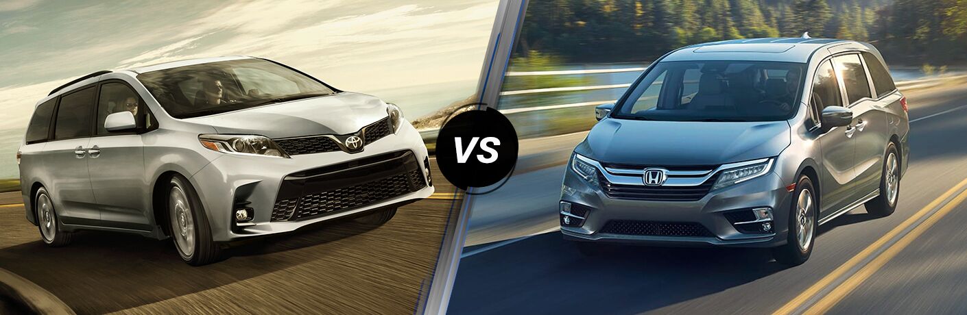 2019 Toyota Sienna vs 2019 Honda Odyssey