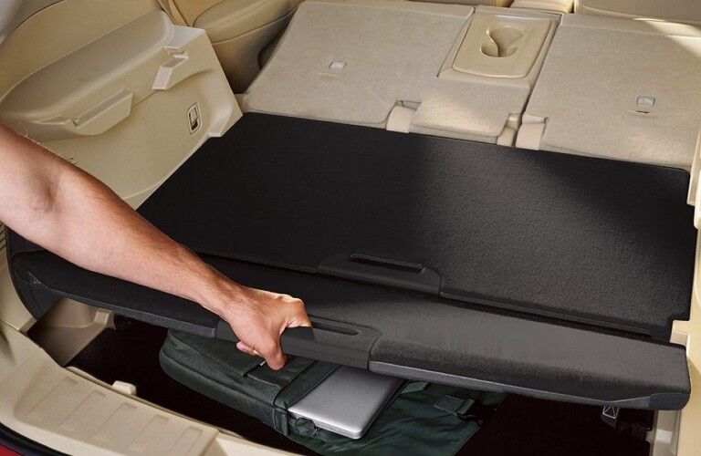 Storage management system in the 2020 Nissan Rogue