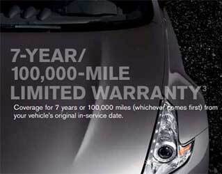 7-Year / 100,000 Mile Limited Warranty