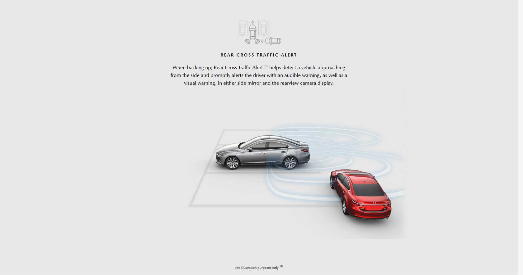 Visible Cross-Traffic Warning