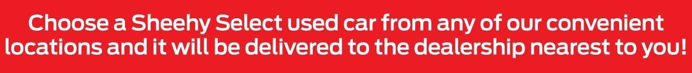 Choose a Sheehy Select Used Car