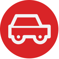 Red Car Icon