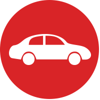 Red Car Icon