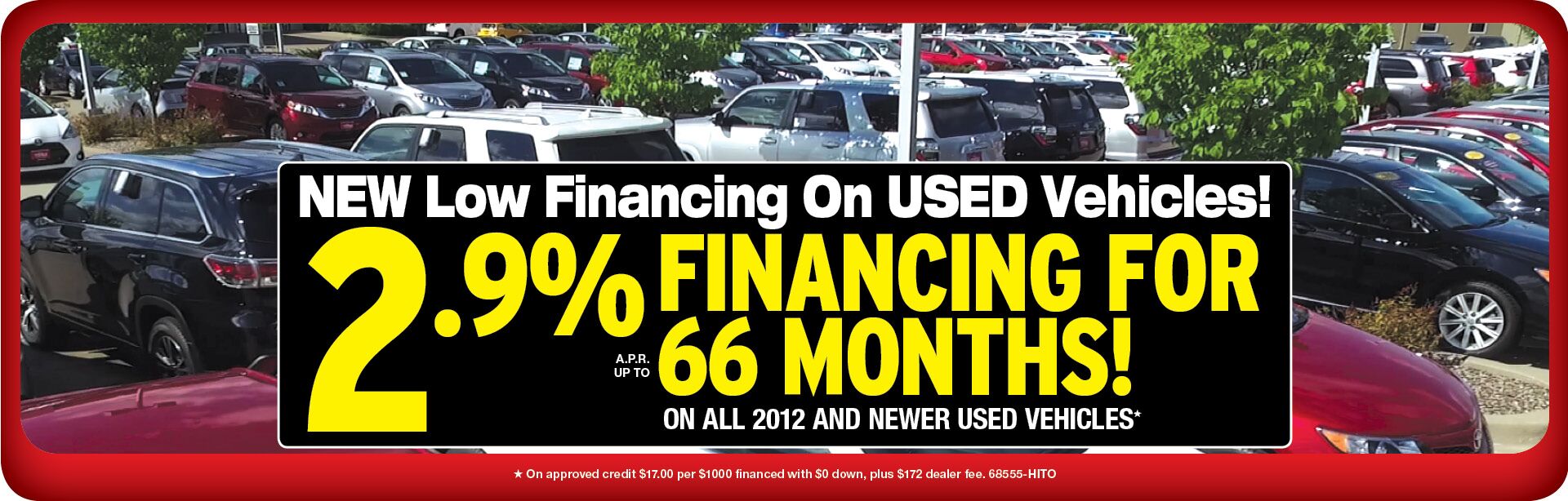 Used Vehicle Financing Used Vehicle Financing