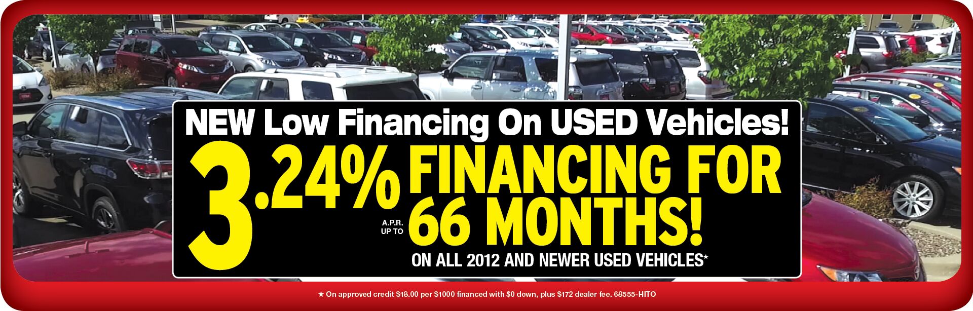 Used Vehicle Financing Used Vehicle Financing