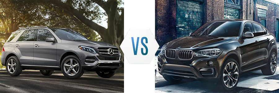 2017 Mercedes Benz Gle Class Vs Bmw X6