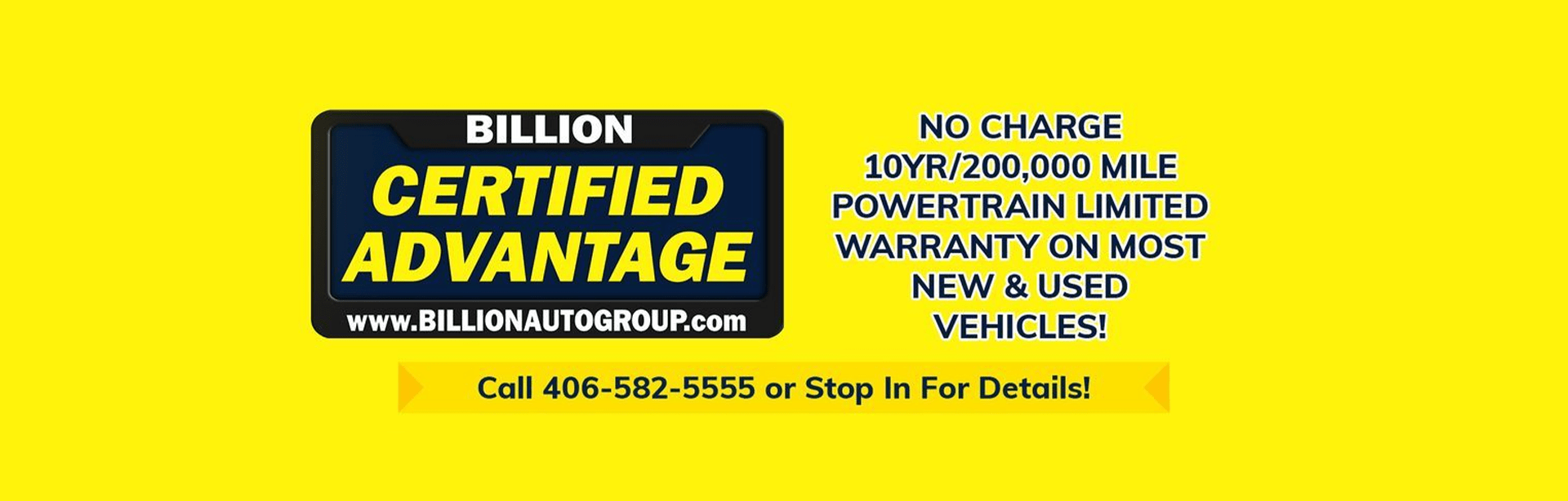 Buick Chrysler Dodge GMC Jeep Nissan RAM Dealership Bozeman MT Used Cars Billion Auto Group