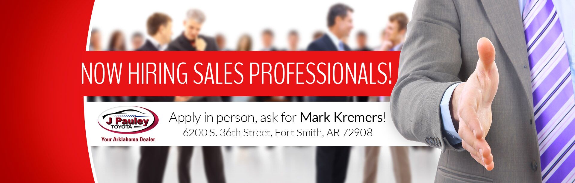 Toyota Dealership Fort Smith AR Used Cars J. Pauley Toyota