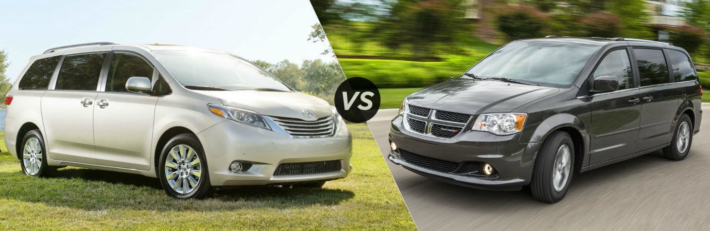 2016 Toyota Sienna vs 2016 Dodge Grand Caravan
