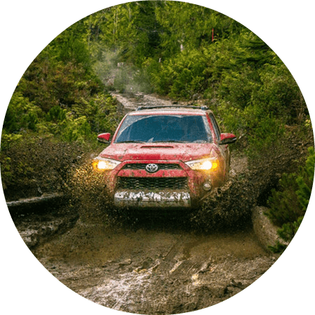 2016 Toyota 4Runner off-road drivetrain