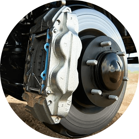 2016 Toyota 4Runner ventilated disc brakes
