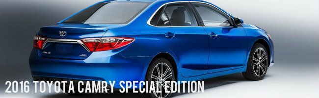 2016 Toyota Camry Special Edition Vacaville CA