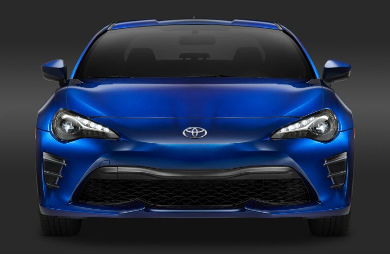 blue 2017 Toyota 86 front end design