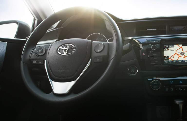 2018 Toyota Corolla steering wheel