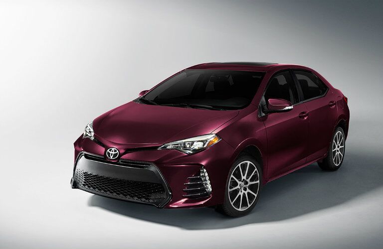 Black Cherry 2017 Toyota Corolla special edition
