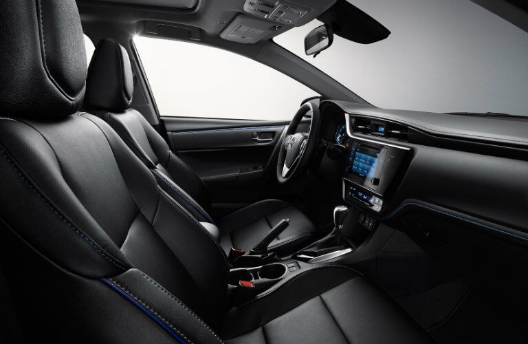 2017 Toyota Corolla interior front seat