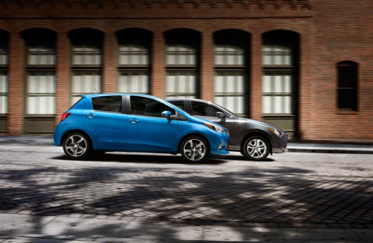 2017 Toyota Yaris with Yaris iA