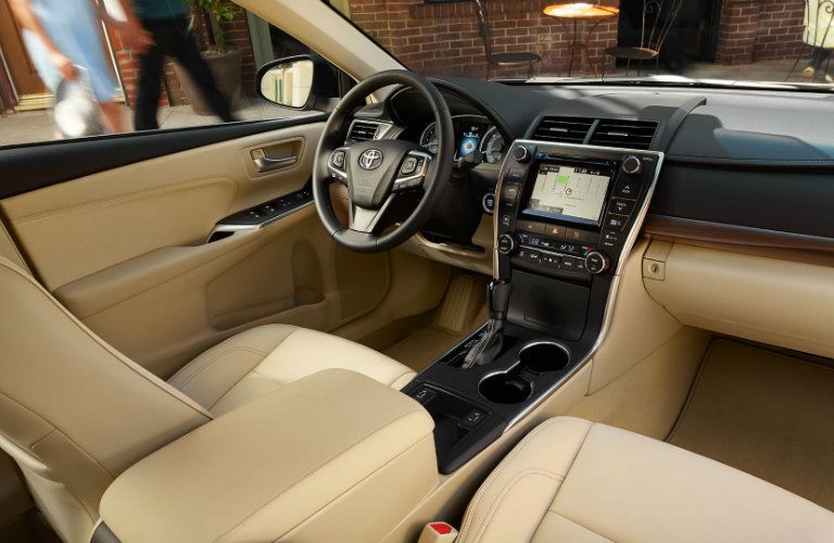 2015 Toyota Camry Vacaville CA interior dashboard