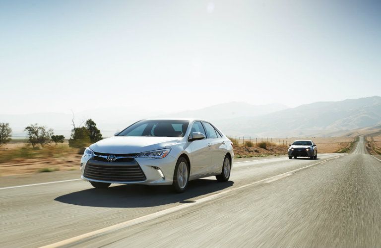 2015 Toyota Camry Vacaville CA exterior fuel efficiency