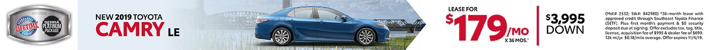 New 2019 Toyota Camry New 2019 Toyota Camry