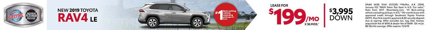 New 2019 Toyota RAV4 New 2019 Toyota RAV4