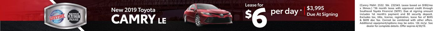 New Camry Lease New Camry Lease