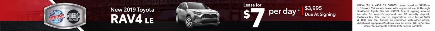 New Rav4 Lease New Rav4 Lease