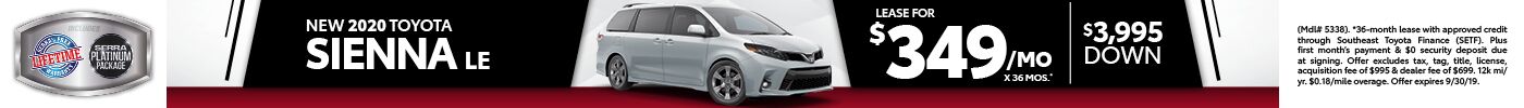 2020 Toyota Sienna 2020 Toyota Sienna