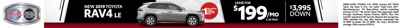 New 2019 Toyota RAV4 New 2019 Toyota RAV4
