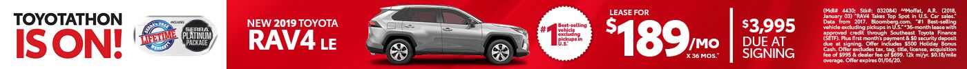 New 2019 Toyota RAV4 New 2019 Toyota RAV4
