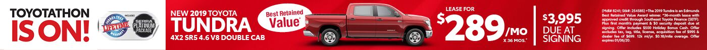 New 2019 Toyota Tundra 4x2 SR5 4.6 V8 Double Cab New 2019 Toyota Tundra 4x2 SR5 4.6 V8 Double Cab