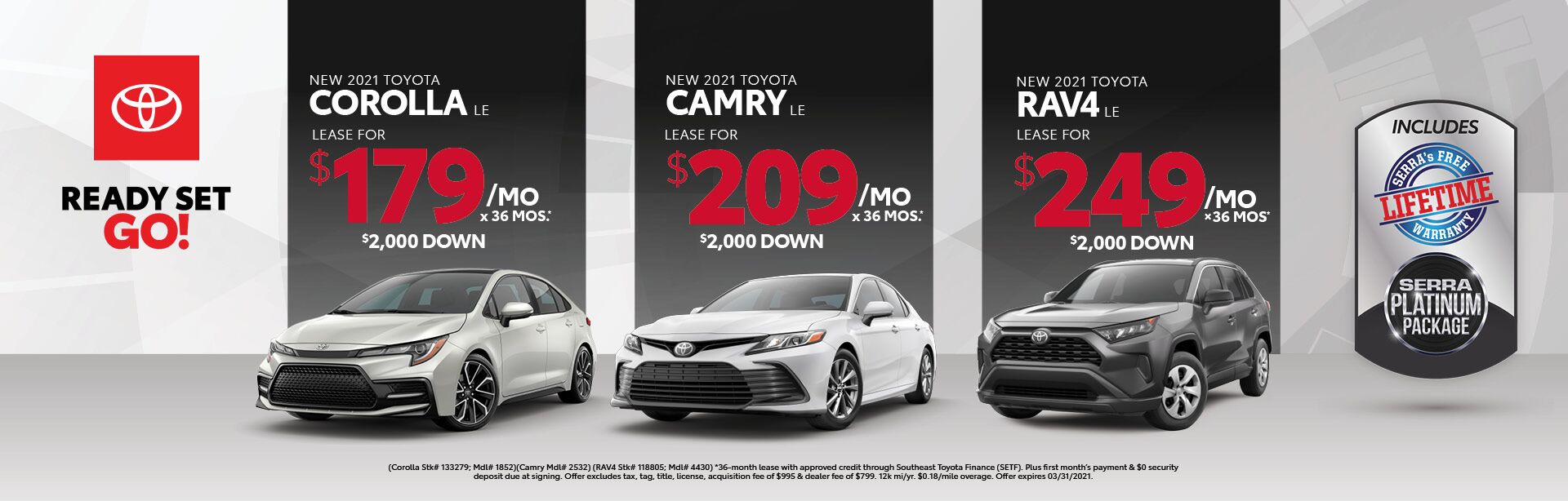 toyota platinum warranty used car