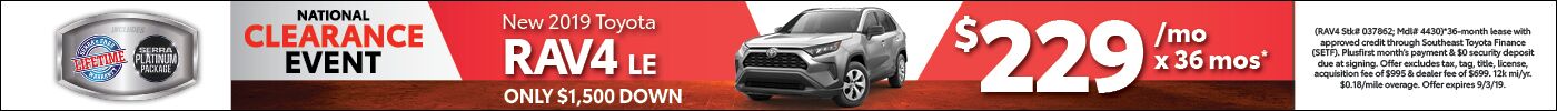 2019 Toyota RAV4 LE 2019 Toyota RAV4 LE