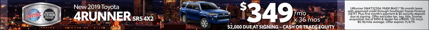 October 2019 4Runner October 2019 4Runner
