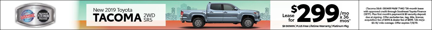Tacoma 2WD SR5 Special Tacoma 2WD SR5 Special