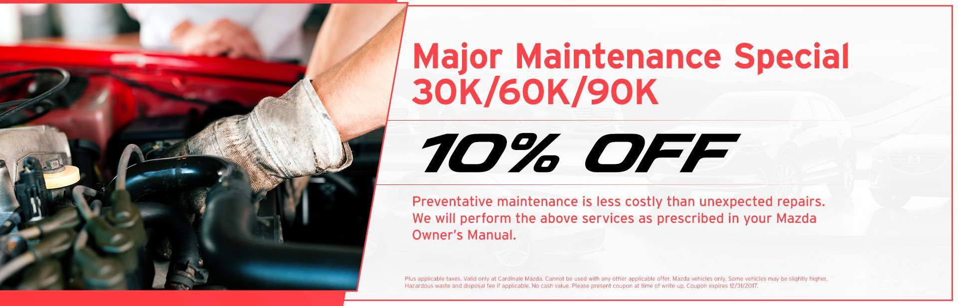 Mazda service coupons
