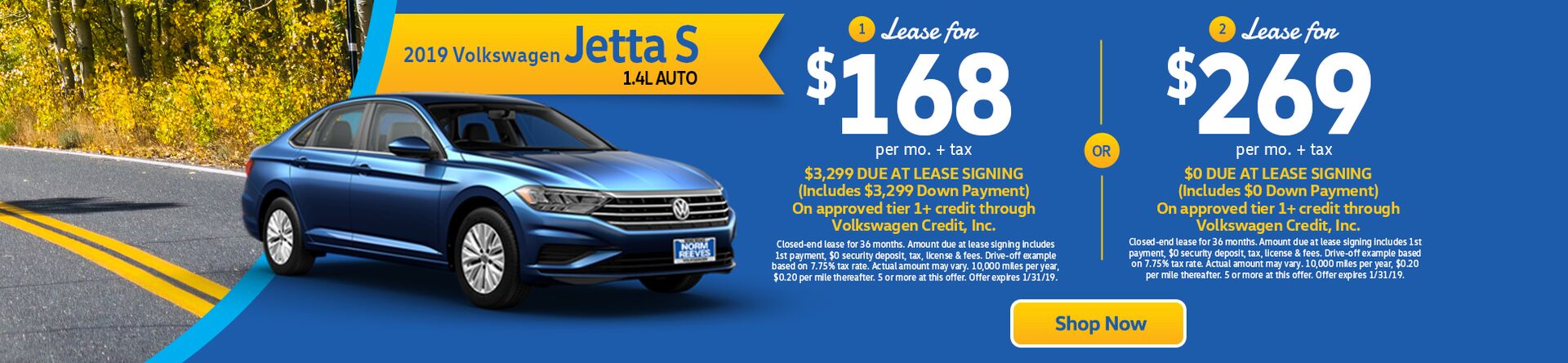 2019 VW Jetta 1.4 L S Auto